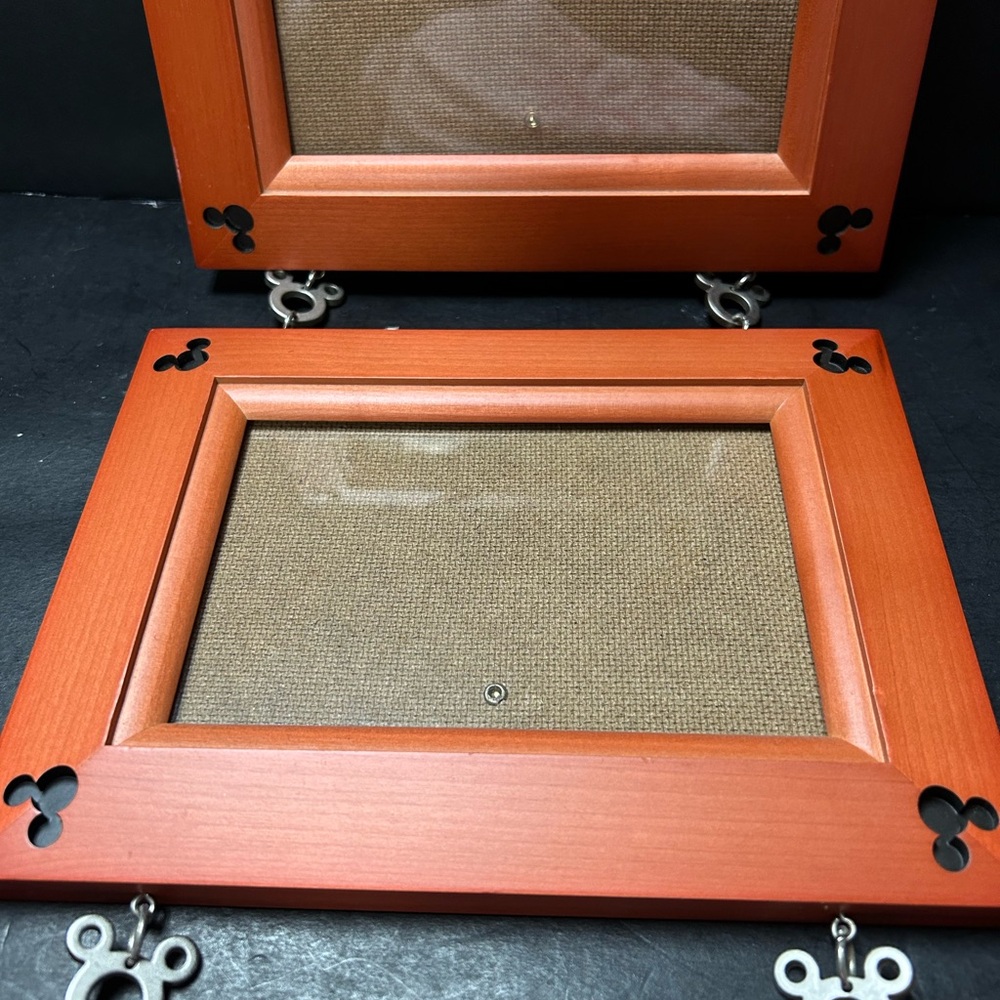 Disney  Wooden Picture Frame Set with Mickey Cutouts - Picture 5 of 9